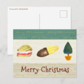 Rustikale gemütliche Kekse Weihnachten  (Vorne/Hinten)