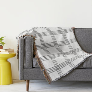 Rustikale Geometrie Moderne Minimalistische Karier Decke