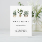 Rustikale gepunktete Pflanze, die wir angekündigt Einladung (Stehend Vorderseite)