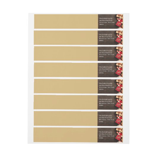 Rustikale Geschenkboxen, Weihnachten (Bogen)