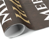 Rustikale Geschenkboxen, Weihnachten Geschenkpapier (Rolleneckpunkt)