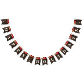 Rustikale Geschenkboxen, Weihnachts-Party Wimpelkette (Alle)