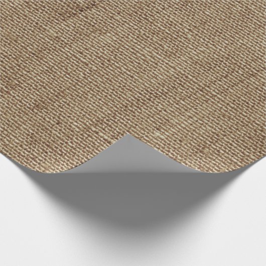 Rustikale Geschenkpapier (Ecke)