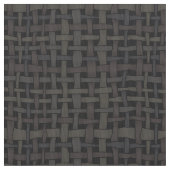 Rustikale gesponnene elegante schwarze Leinwand Stoff (Nahaufnahme)
