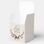 Rustikale Gewächshäuser Aquarell Blütendusche Geschenkschachtel (Geöffnet)