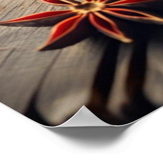 Rustikale Gewürzküche Wall Art Poster (Ecke)