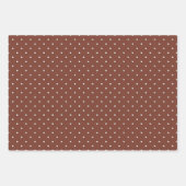 Rustikale Gingham und Polka Dots Geschenkpapier Set (Vorderseite 2)