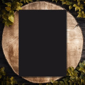 Rustikale Glamping Camping Bergwald Hochzeit Einladung