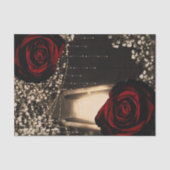 Rustikale glänzende Laternenleuchten Dunkle Rote R Seidenpapier (Vorderseite)