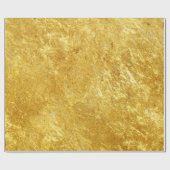 Rustikale Gold-Digitaldrucke Geschenkpapier (Flach)