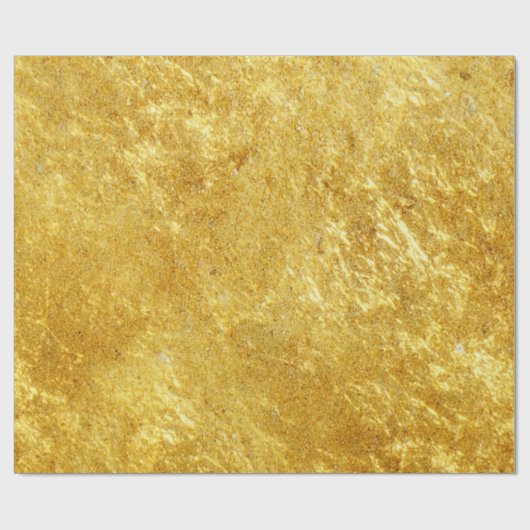 Rustikale Gold-Digitaldrucke Geschenkpapier (Flach)