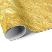 Rustikale Gold-Digitaldrucke Geschenkpapier (Rolleneckpunkt)