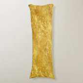 Rustikale Gold-Digitaldrucke Seitenschläferkissen (Vorderseite Vertikal)