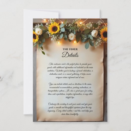 Rustikale Goldene Stunde Ansammlungen Einladung (Vorderseite)