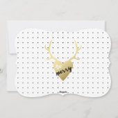 Rustikale Goldfeinde | Foto Ferienkarte Feiertagskarte (Rückseite)