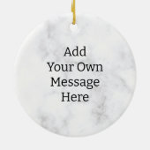 Rustikale Gottes Timing ist perfekt beige schwarze Keramik Ornament (Hinten)