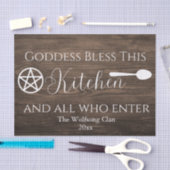 Rustikale Göttin Bless Pagan Hexe Seidenpapier (Handwerk)