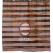 Rustikale Grazie-Blende Napoli 1 Duschvorhang (Vorderseite)
