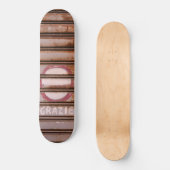 Rustikale Grazie-Blende Napoli 1 Skateboard (Vorderseite)