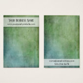 Rustikale Green & Aquamarin Earring Holding Displa (Vorne & Hinten)
