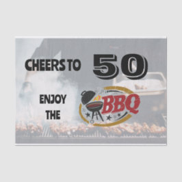 Rustikale GRILLEN Gril Seidenpapier