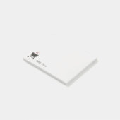 Rustikale GRILLEN Post-it Klebezettel (angewinkelt)