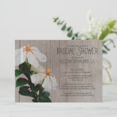 Rustikale Grödner Dusche Einladungen (Stehend Vorderseite)
