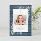 Rustikale Grünanlage Christlicher Bestattungsauftr Programm (Stehend Vorderseite)