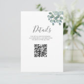 Rustikale Grüne Eukalyptus Sommerhochzeit. (Stehend Vorderseite)