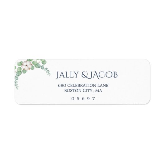 Rustikale Grüne Eukalyptus Sommerhochzeit. (Vorne)