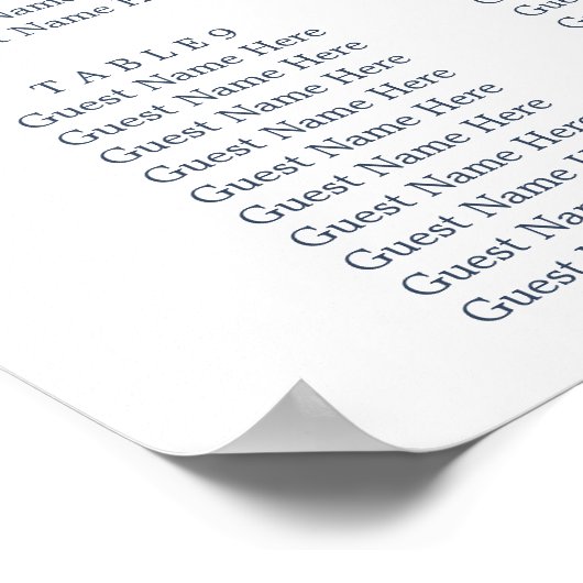 Rustikale Grüne Eukalyptus Sommerhochzeit. Poster (Ecke)