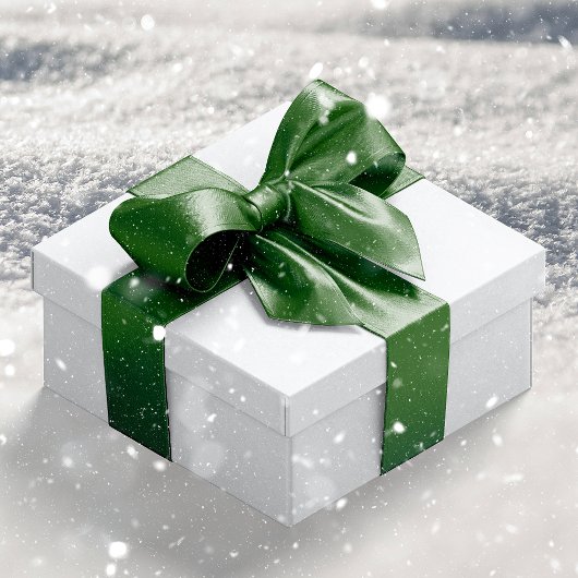 Rustikale grüne Farbe #325513 Multifunktionsleiste Satinband