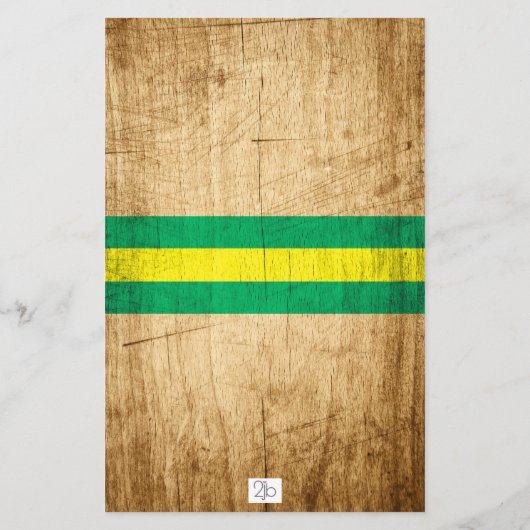 Rustikale grüne gelbe Traktorendusche Einladung (Rückseite)