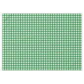 Rustikale grüne Gingham-Karo-Tischdecke Tischdecke (Vorderseite (Horizontal))