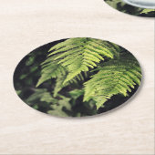 Rustikale grüne Untersetzer (Angewinkelt)