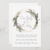 Rustikale Grünpflanzen Ankündigung (Vorne/Hinten)