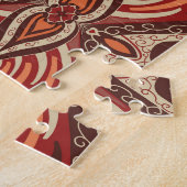 Rustikale Guinea Vögel wandern Puzzle (Seite)