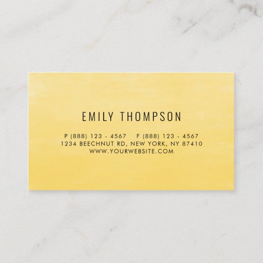 Rustikale Halbpension Sonnenblumen und Eukalyptus Visitenkarte (Rückseite)