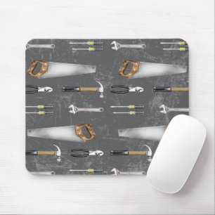 Rustikale Handwerkerwerkzeuge  Mousepad
