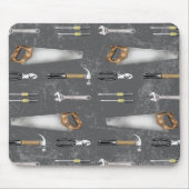 Rustikale Handwerkerwerkzeuge Mousepad (Vorne)
