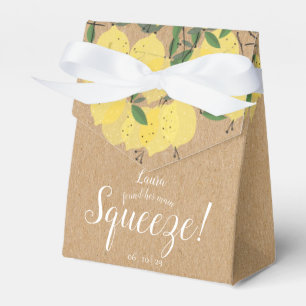 Rustikale Haupt-Limette Hochzeitsdusche Geschenkschachtel
