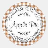 Rustikale, hausgemachte Backwaren Apple Pie Bronze