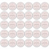 Rustikale hausgemachte Blaubeere, Marmelade, Paste Aufkleber (Vorderseite)