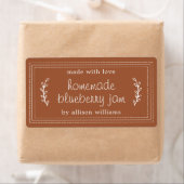 Rustikale hausgemachte Blueberry Jam Canning Terra (Insitu)