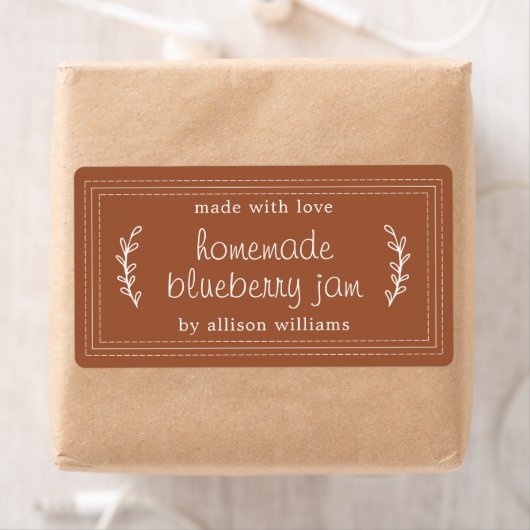 Rustikale hausgemachte Blueberry Jam Canning Terra (Insitu)