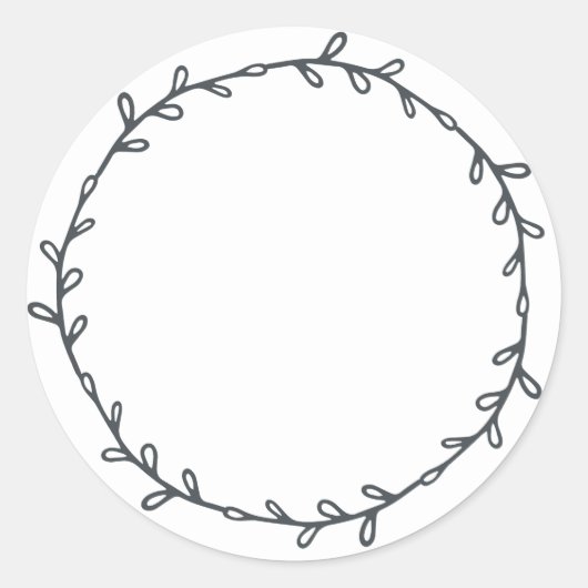 Rustikale hausgemachte Jam Canning Schwarz-weiß sc Runder Aufkleber (Vorderseite)