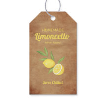 Rustikale hausgemachte Limoncello Lemon Lemon