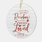 Rustikale Hauskatze oder Haustier-Gedenkstätte Keramik Ornament (Links)