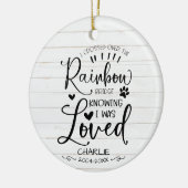 Rustikale Hauskatze oder Haustier-Gedenkstätte Keramik Ornament (Links)