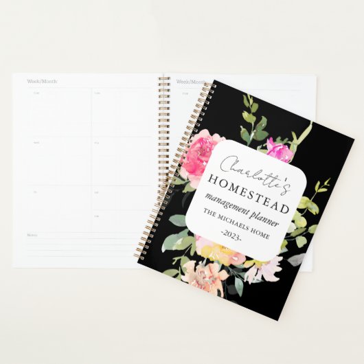 Rustikale Hausmeisterverwaltung Schwarz Planer (Anzeige)